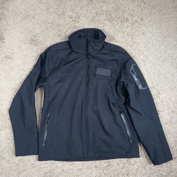 Karbon Aviator 2 Mens Jacket Black Size Medium Full Zip Up Shell KR502 - Picture 1 of 8